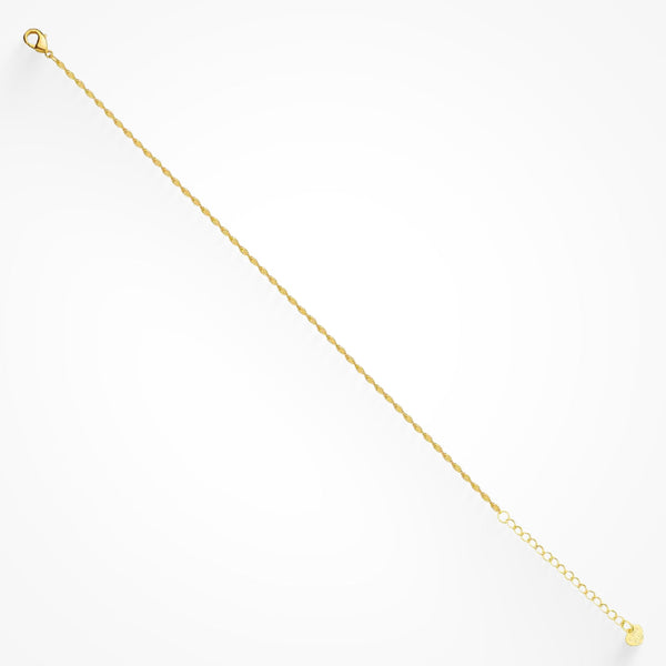 Don't Get It Twisted Anklet - EVRYJEWELS